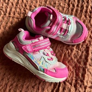 Stride Rite Pink Infant Girl Washable Sneakers
